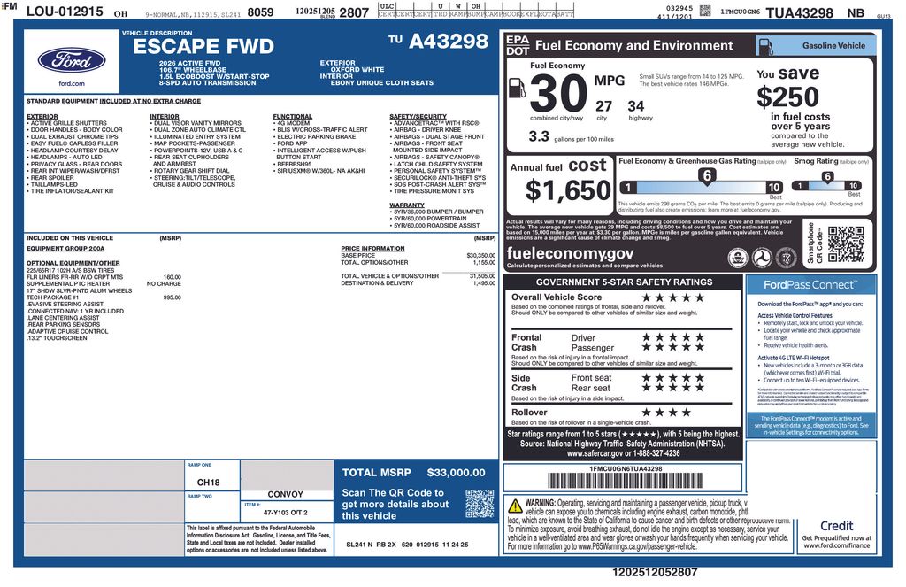 2026 Ford Escape Active - Photo 5