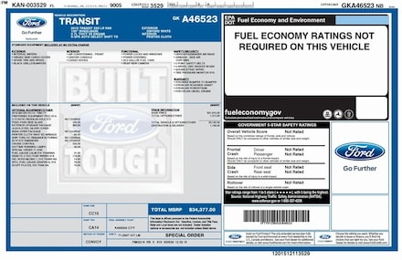 2016 Ford Transit-250 Base Cargo Van