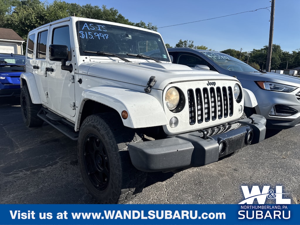 Used 2015 Jeep Wrangler Unlimited Altitude SUV
