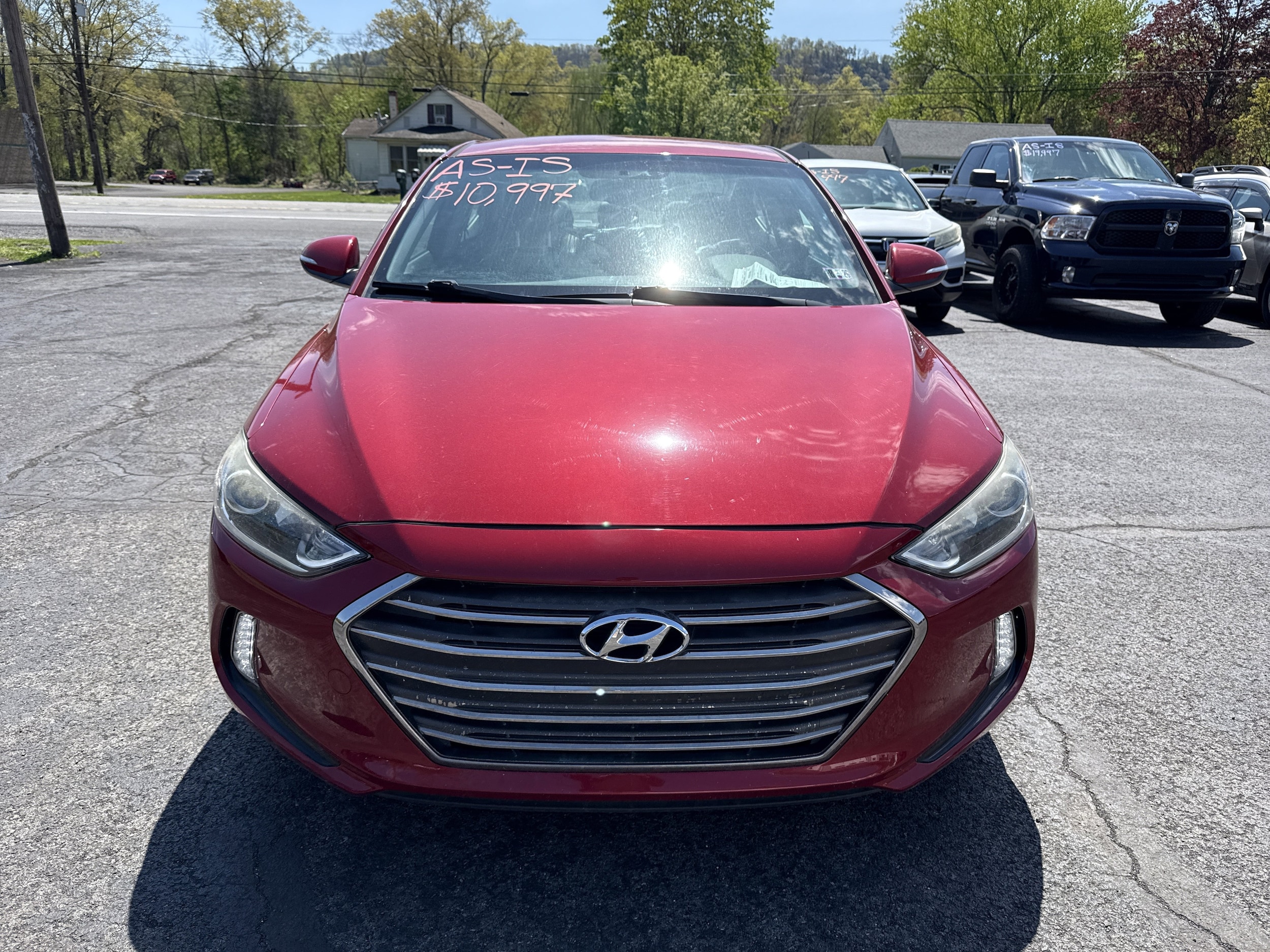 Used 2017 Hyundai Elantra Limited with VIN KMHD84LF2HU310216 for sale in Northumberland, PA