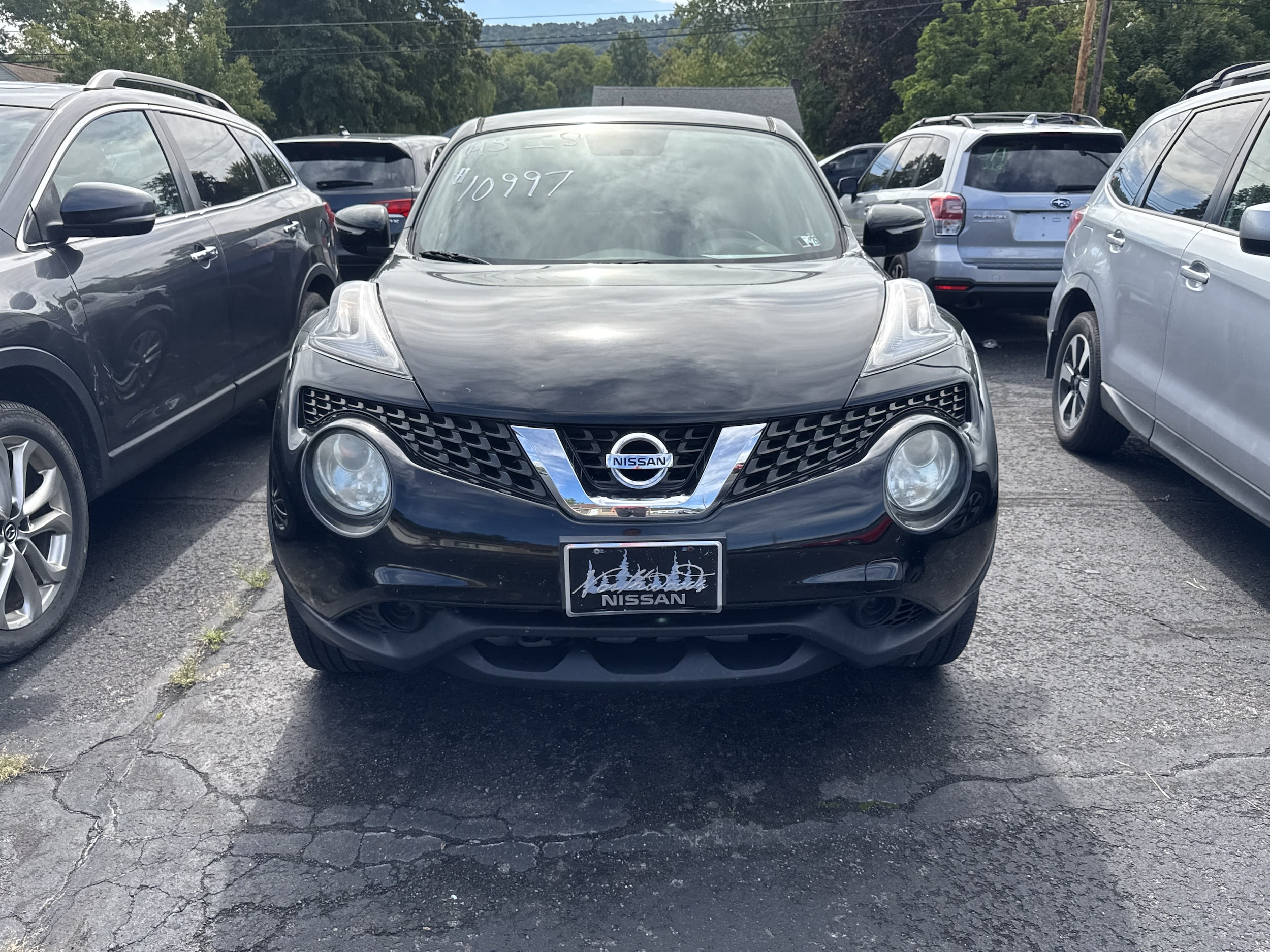 Used 2015 Nissan JUKE SV with VIN JN8AF5MVXFT560402 for sale in Northumberland, PA