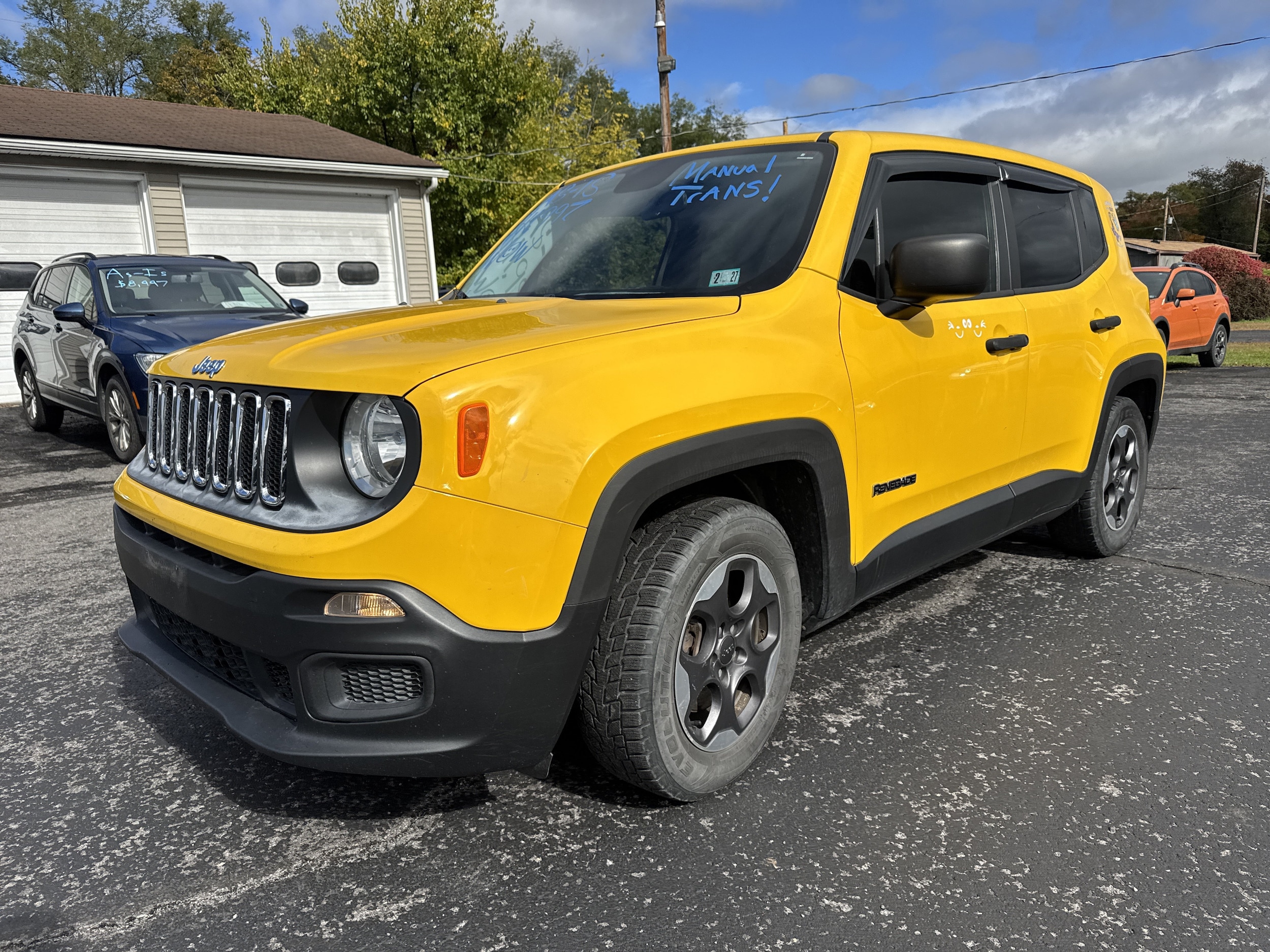 Used 2016 Jeep Renegade Sport with VIN ZACCJAAW6GPC69224 for sale in Northumberland, PA