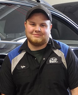 Staff member Tyler Bergenstock from 6b312e3d3ff3