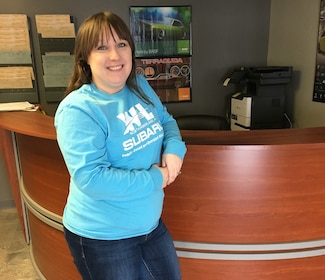 Staff member Jennifer Higley from fb35c4e1e315