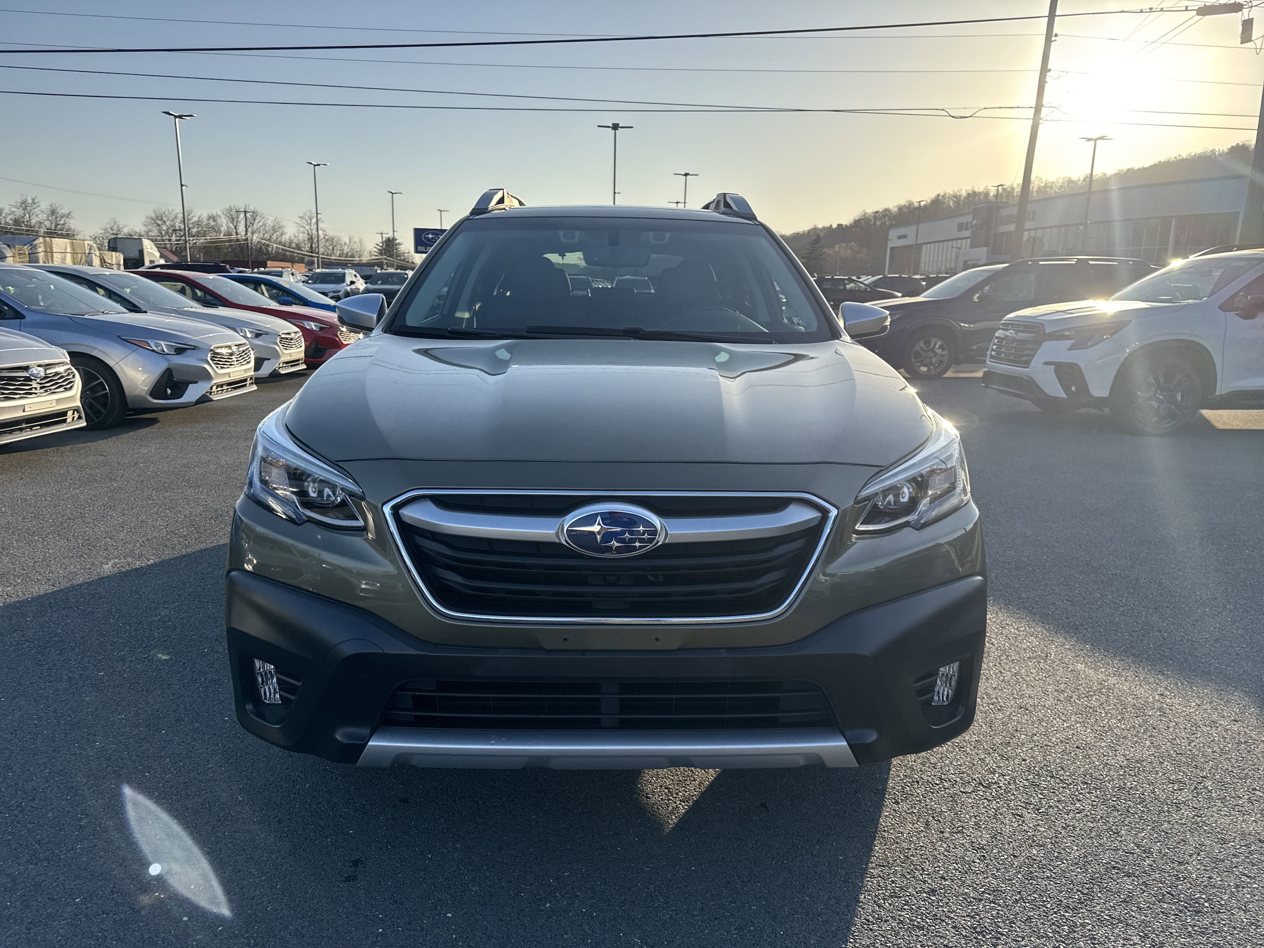Certified 2021 Subaru Outback Touring with VIN 4S4BTAPC6M3191235 for sale in Northumberland, PA