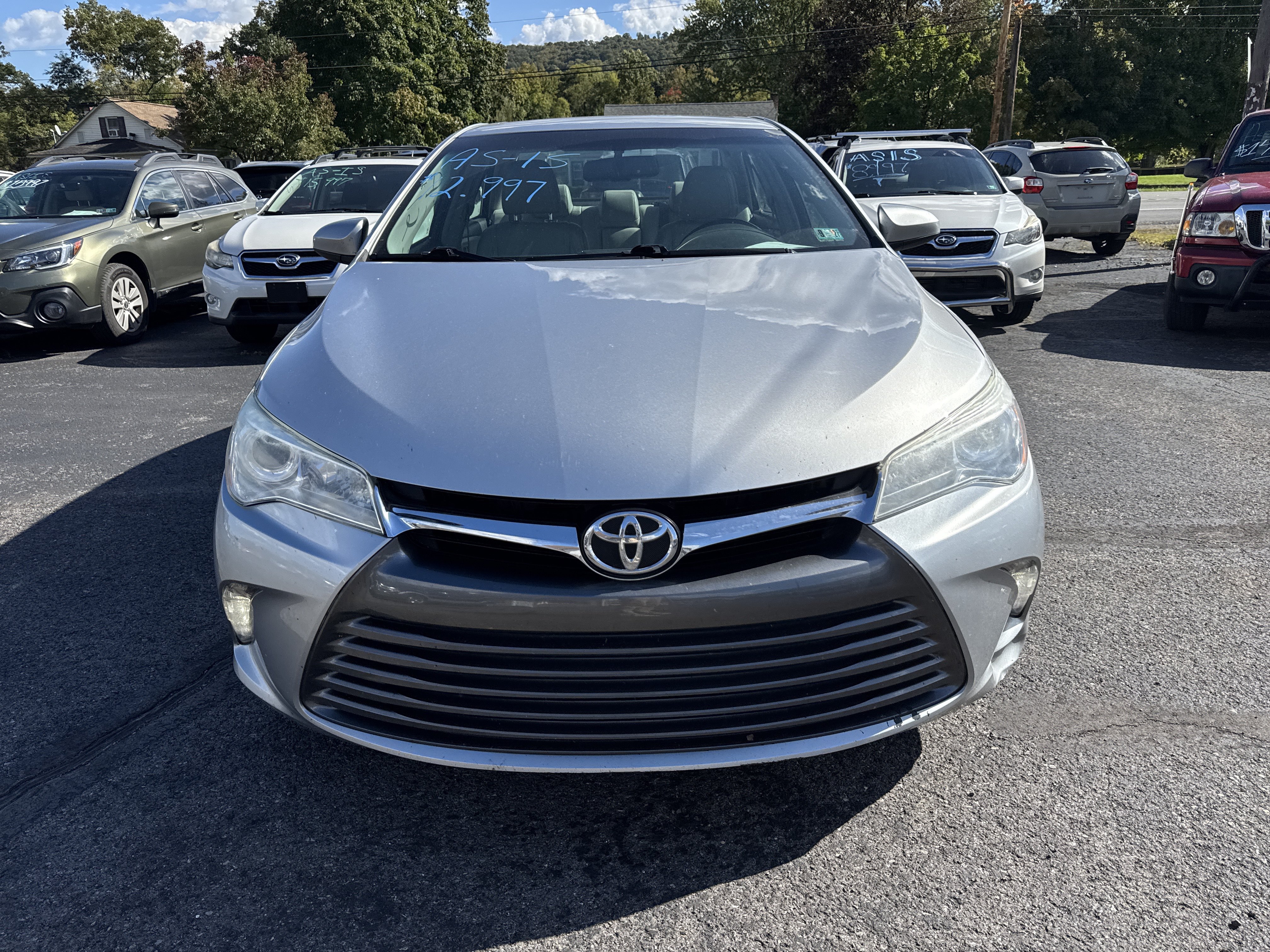 Used 2015 Toyota Camry XLE with VIN 4T1BF1FK7FU963206 for sale in Northumberland, PA