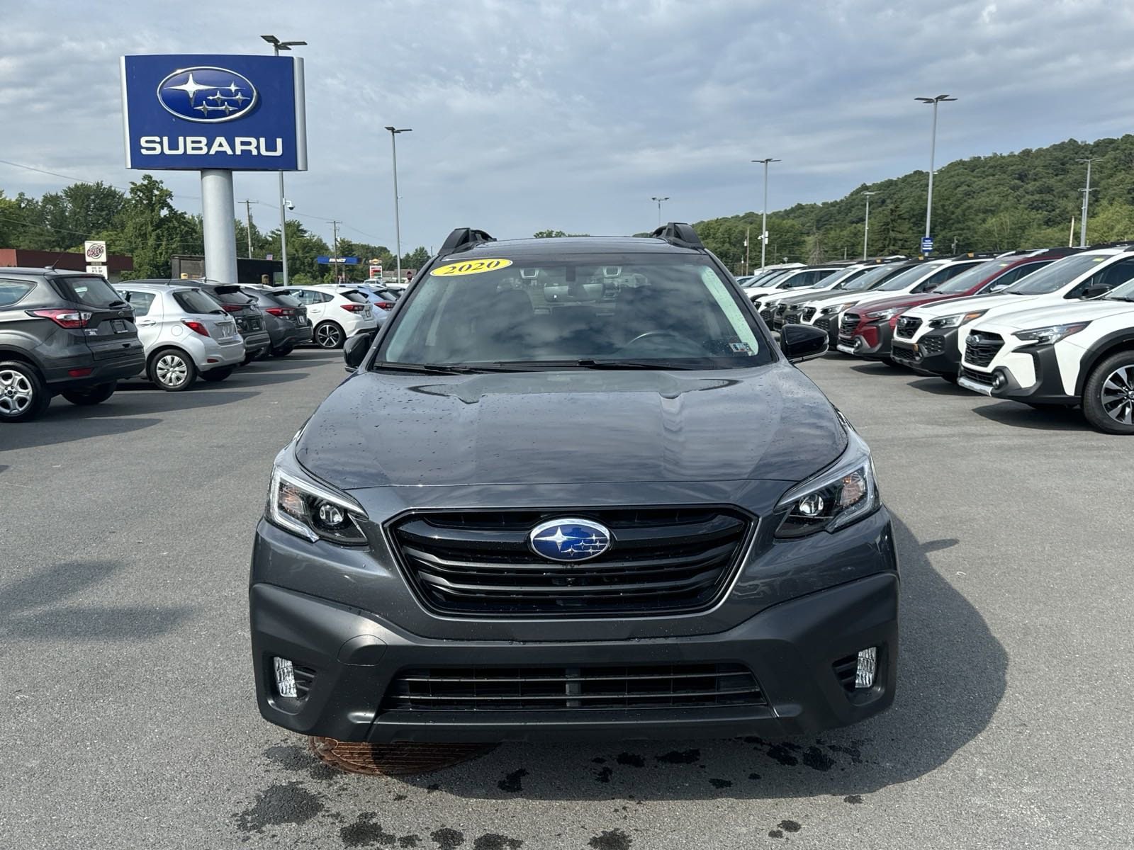 Certified 2020 Subaru Outback Onyx Edition with VIN 4S4BTGKD9L3246181 for sale in Northumberland, PA