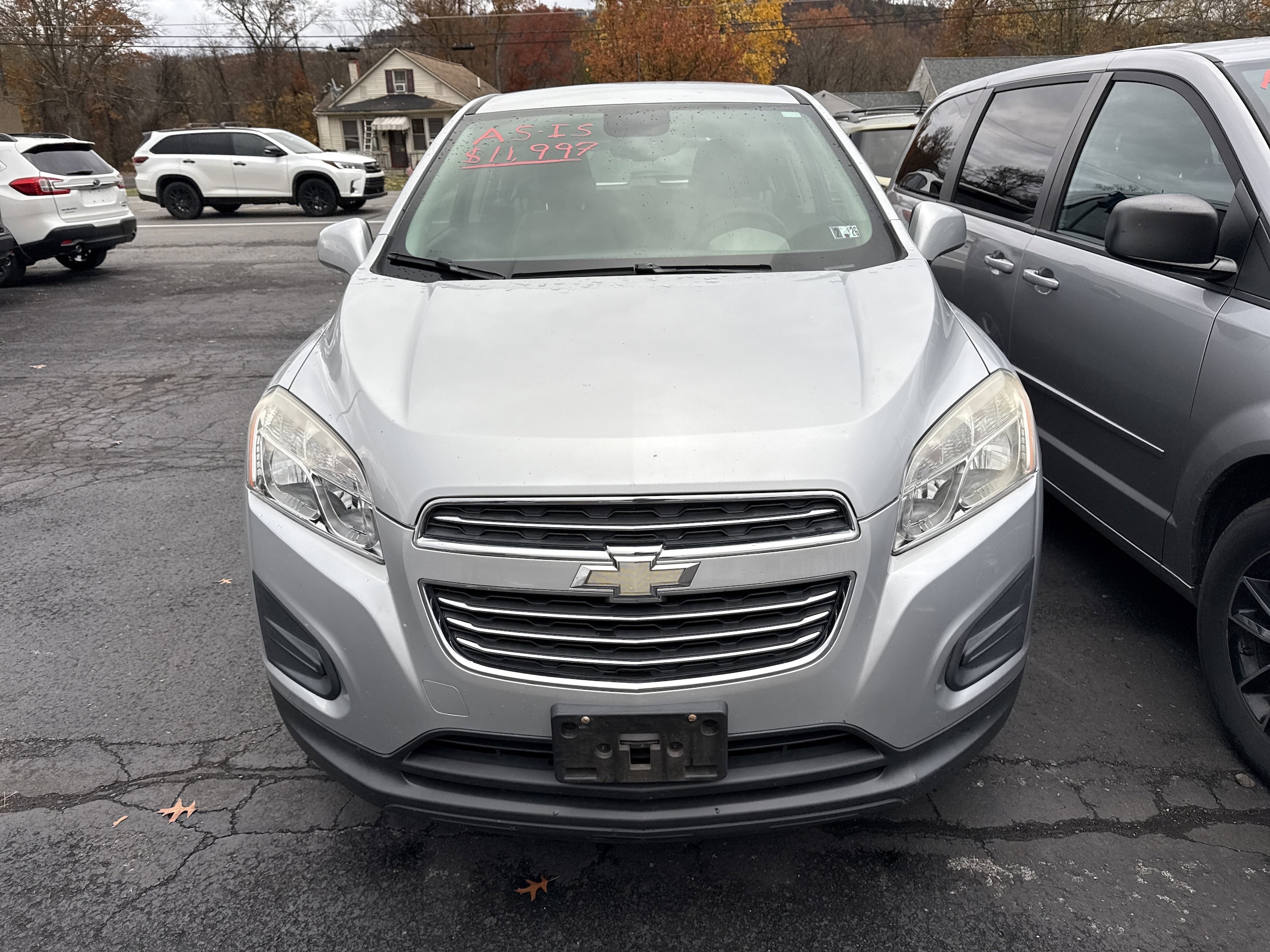 Used 2016 Chevrolet Trax LS with VIN KL7CJNSB4GB539576 for sale in Northumberland, PA