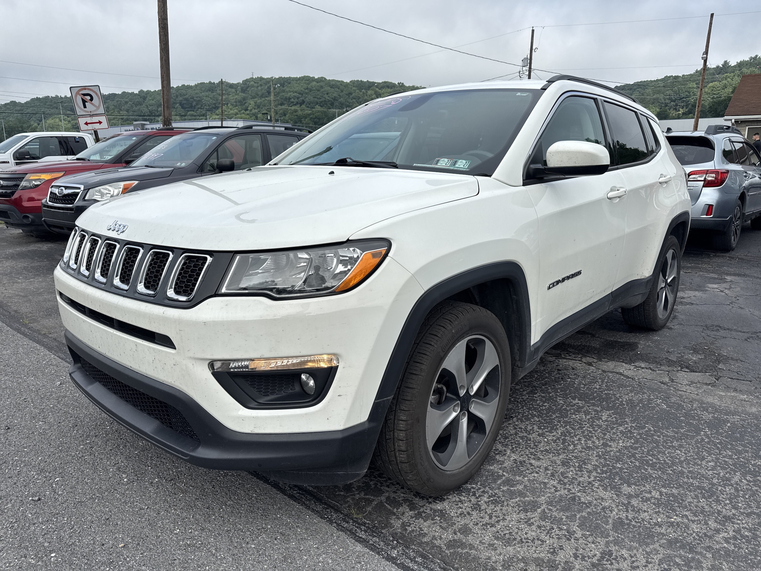 Used 2017 Jeep All-New Compass Latitude with VIN 3C4NJDBB5HT635884 for sale in Northumberland, PA