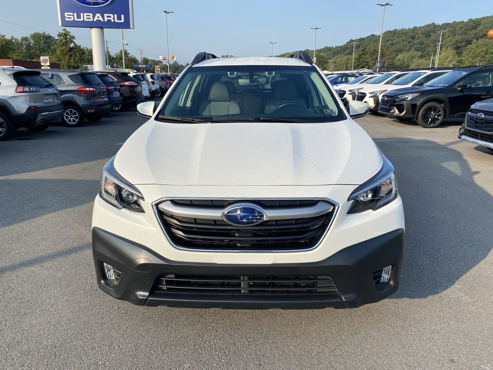 Certified 2022 Subaru Outback Premium with VIN 4S4BTADC0N3125169 for sale in Northumberland, PA