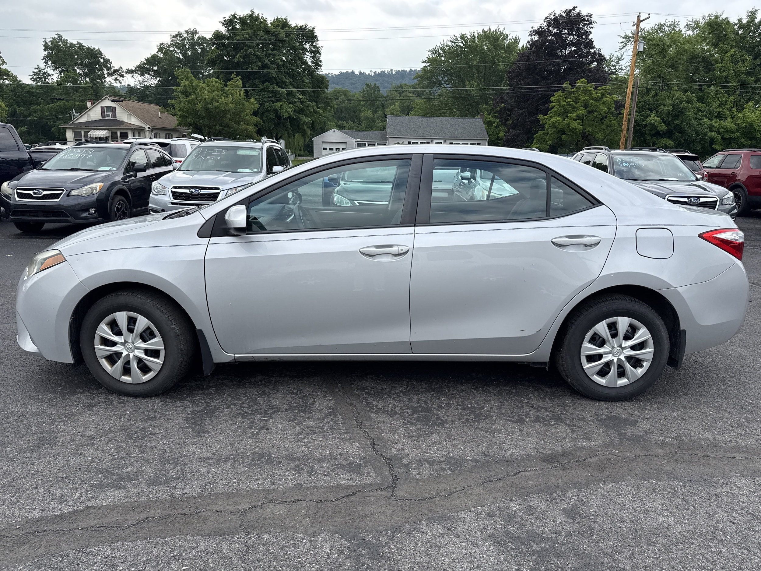 Used 2015 Toyota Corolla L with VIN 2T1BURHE4FC244248 for sale in Northumberland, PA