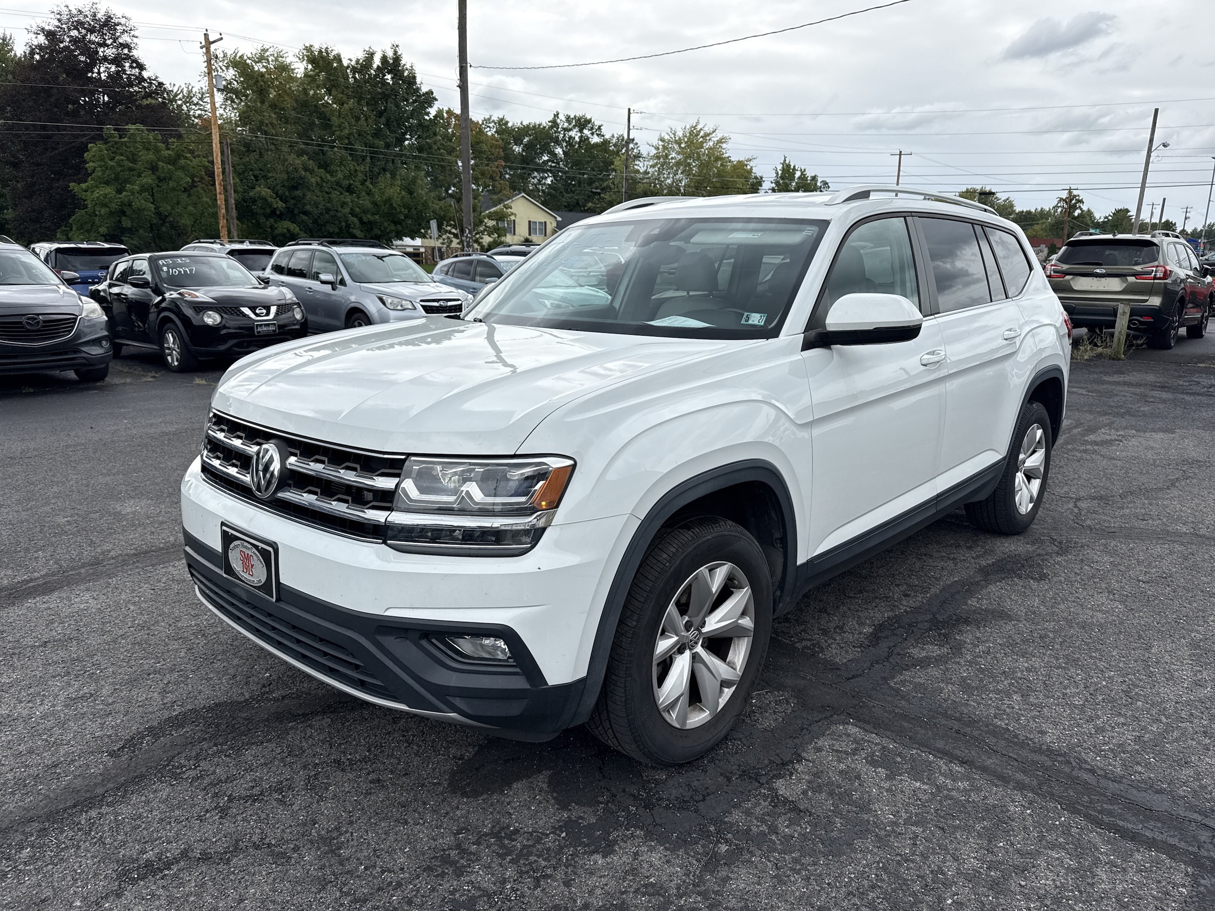 Used 2018 Volkswagen Atlas SE w/Tech with VIN 1V2LR2CA5JC554040 for sale in Northumberland, PA