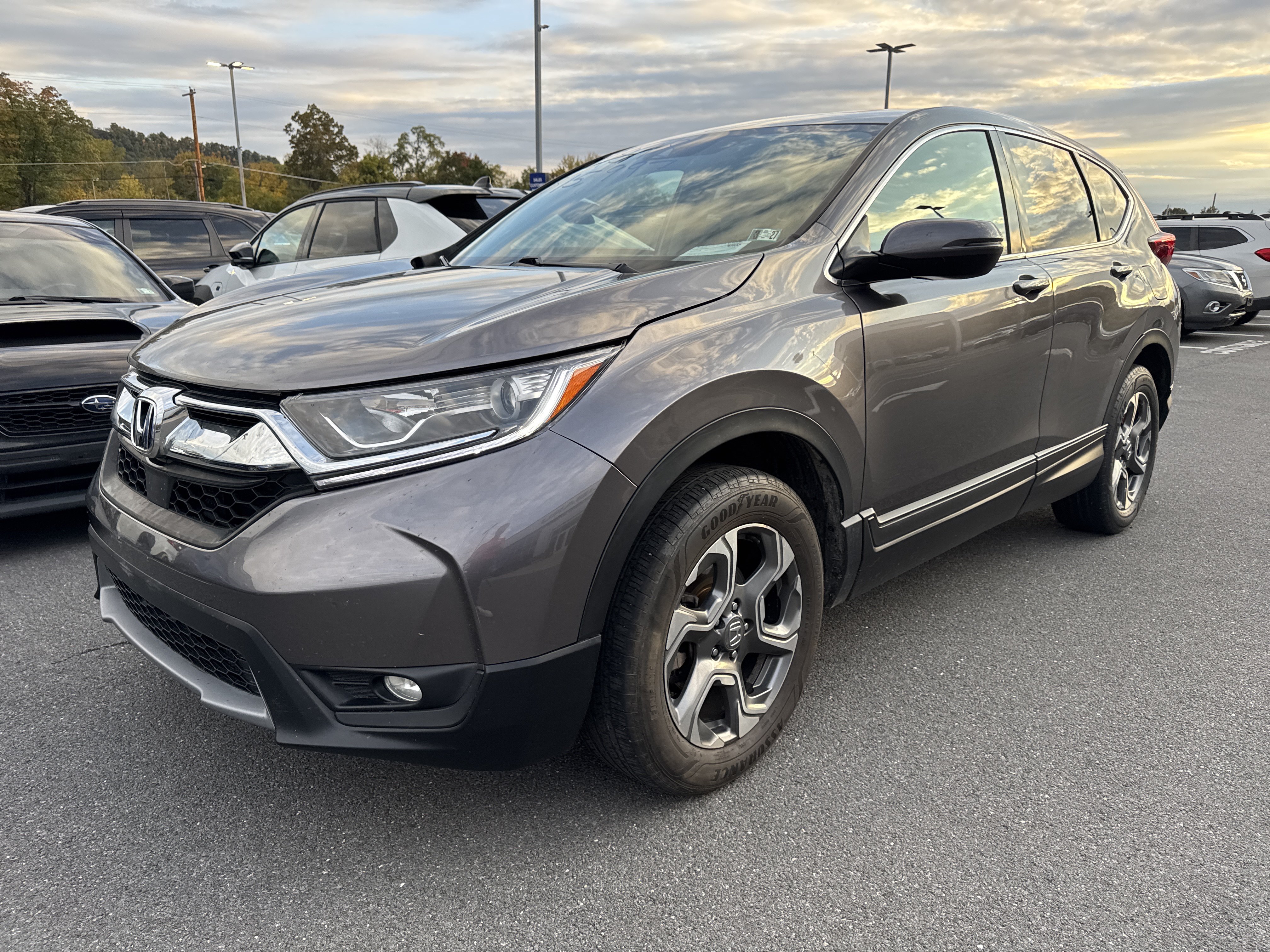 Used 2018 Honda CR-V EX-L with VIN 5J6RW2H80JA002137 for sale in Northumberland, PA