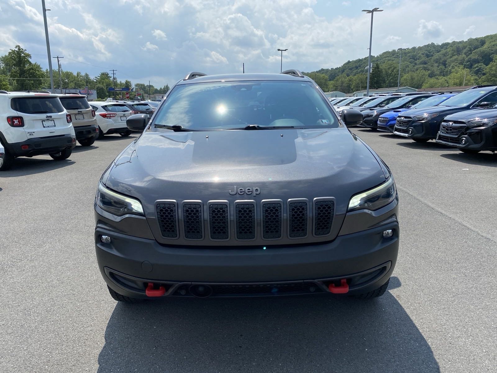 Used 2021 Jeep Cherokee Trailhawk with VIN 1C4PJMBX6MD122888 for sale in Northumberland, PA