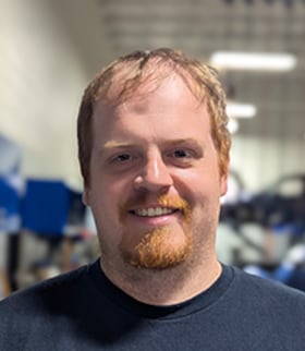 Staff member Dylan Strausser from ID_111fbc