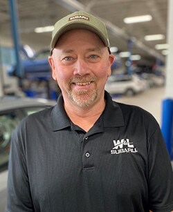 Staff member Mike Thomas from 4663b6136677