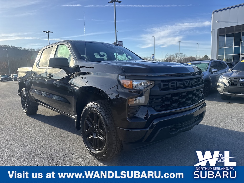 Used 2022 Chevrolet Silverado 1500 Custom Truck Crew Cab