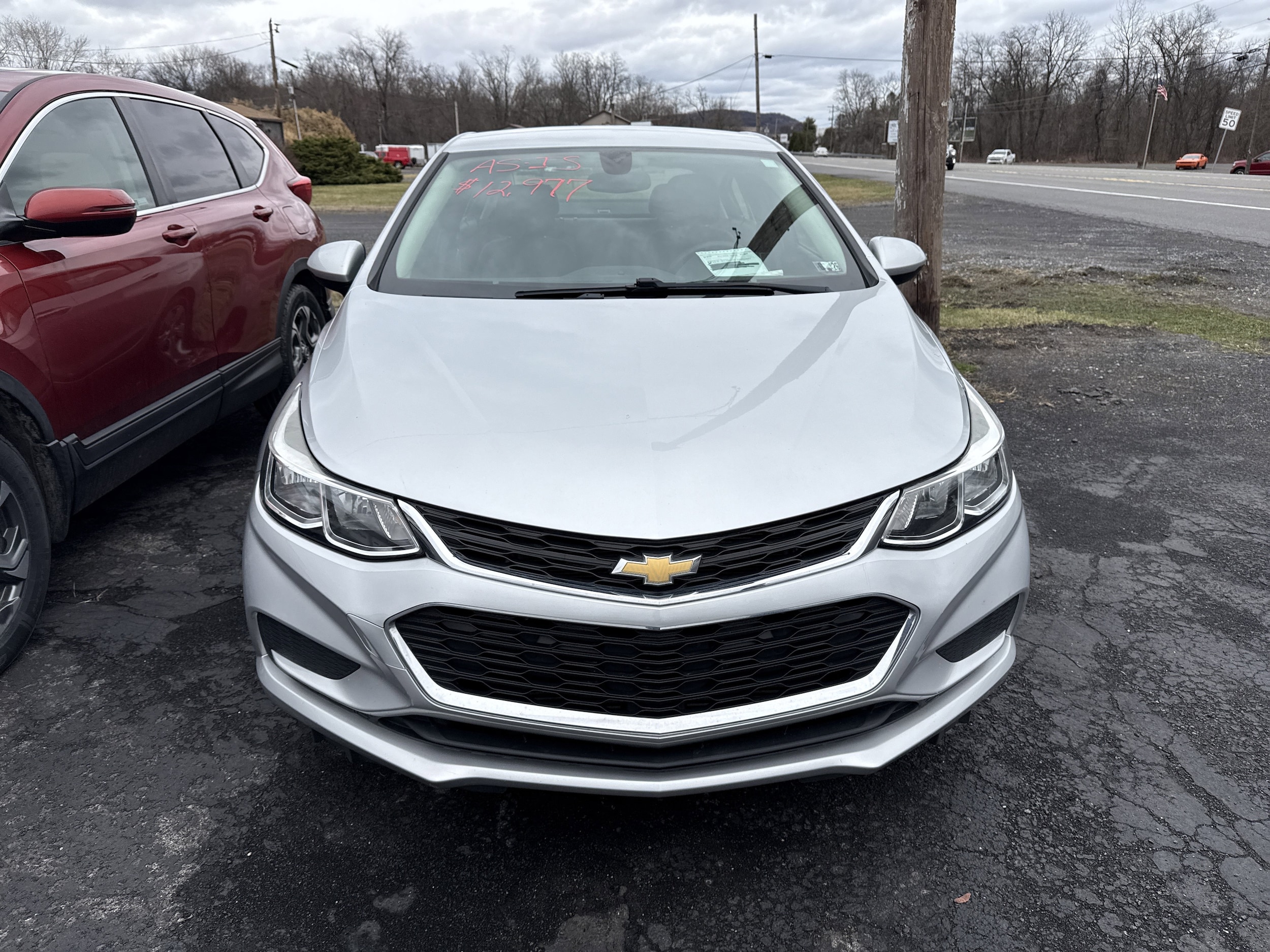 Used 2017 Chevrolet Cruze LS with VIN 1G1BC5SM8H7214596 for sale in Northumberland, PA