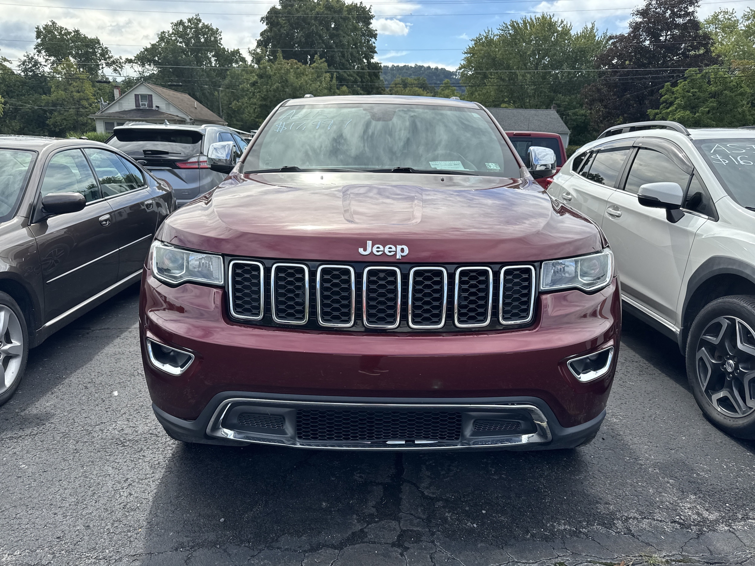 Used 2019 Jeep Grand Cherokee Limited with VIN 1C4RJFBG5KC843663 for sale in Northumberland, PA