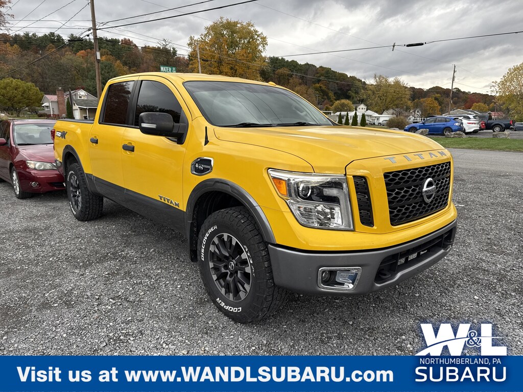 Used 2017 Nissan Titan PRO-4X Truck Crew Cab