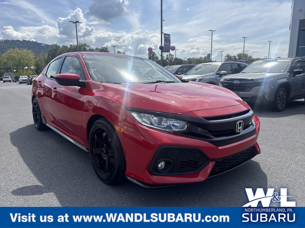 Used 2018 Honda Civic Hatchback Sport Hatchback