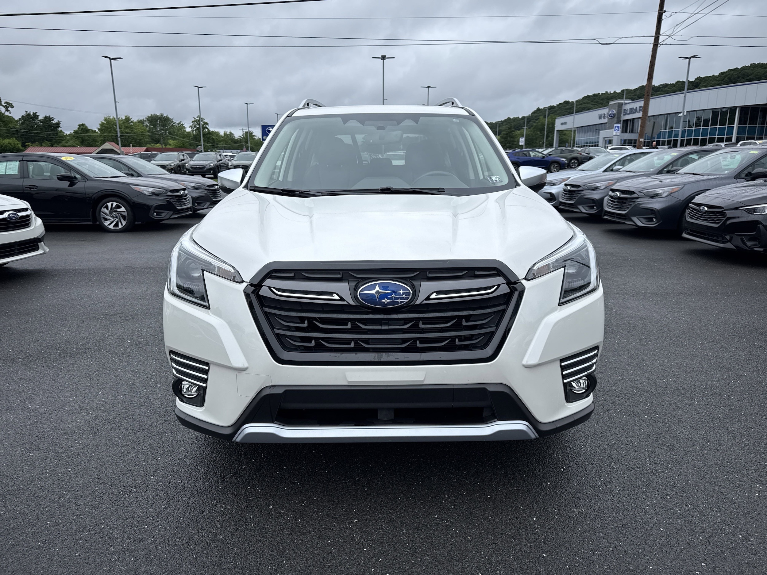 Certified 2022 Subaru Forester Touring with VIN JF2SKARC7NH492607 for sale in Northumberland, PA