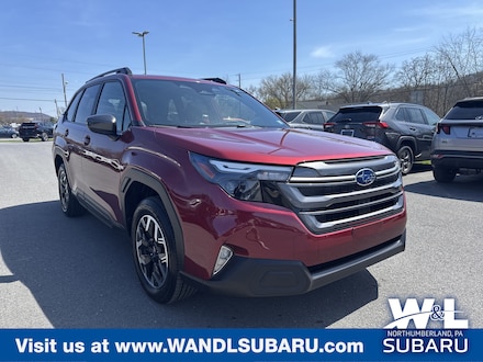 Featured Used 2025 Subaru Forester Premium W BSD/Rcta/PRG SUV for Sale near Bloomsburg, PA