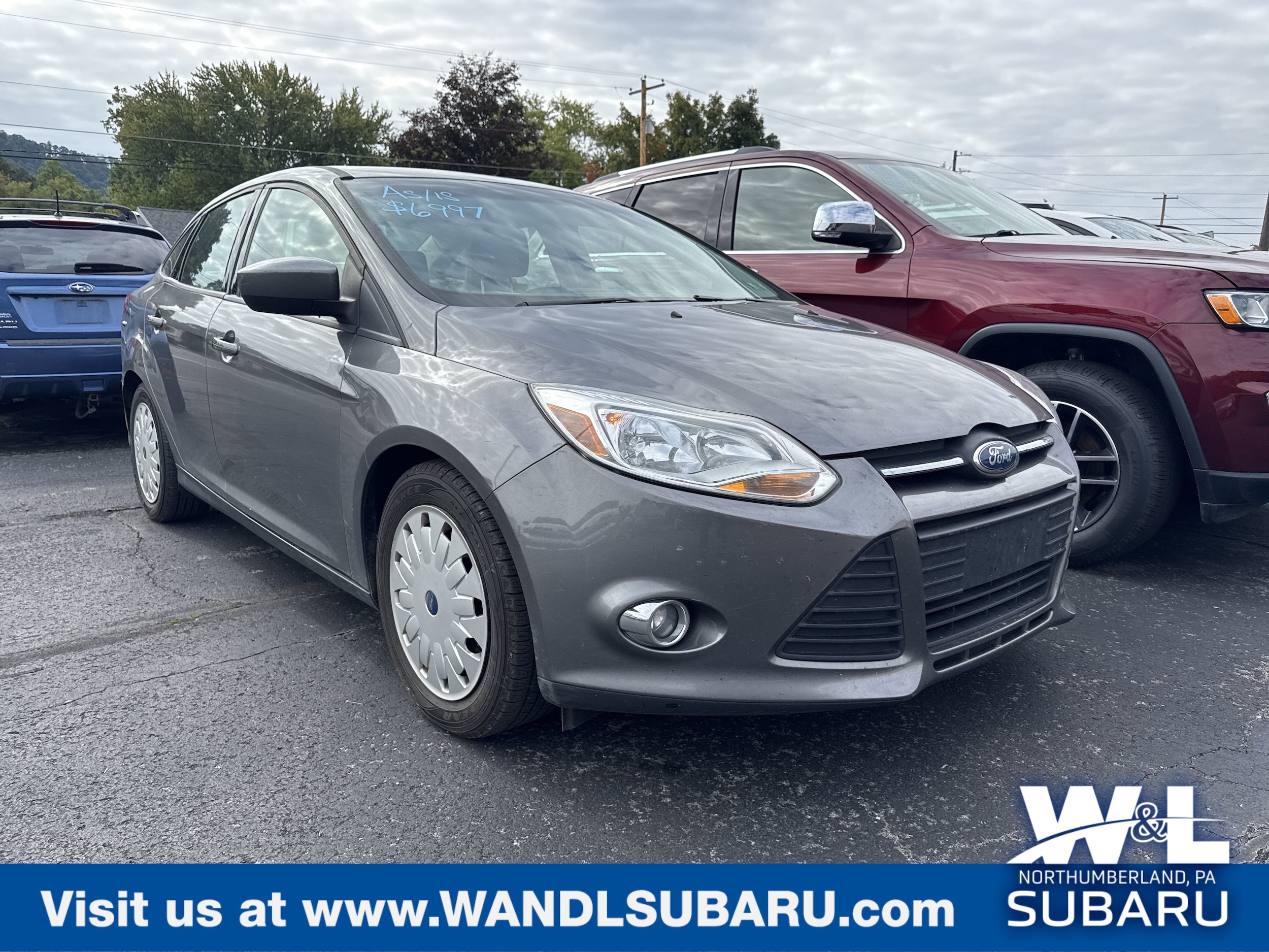 Used 2012 Ford Focus SE with VIN 1FAHP3F2XCL124973 for sale in Northumberland, PA