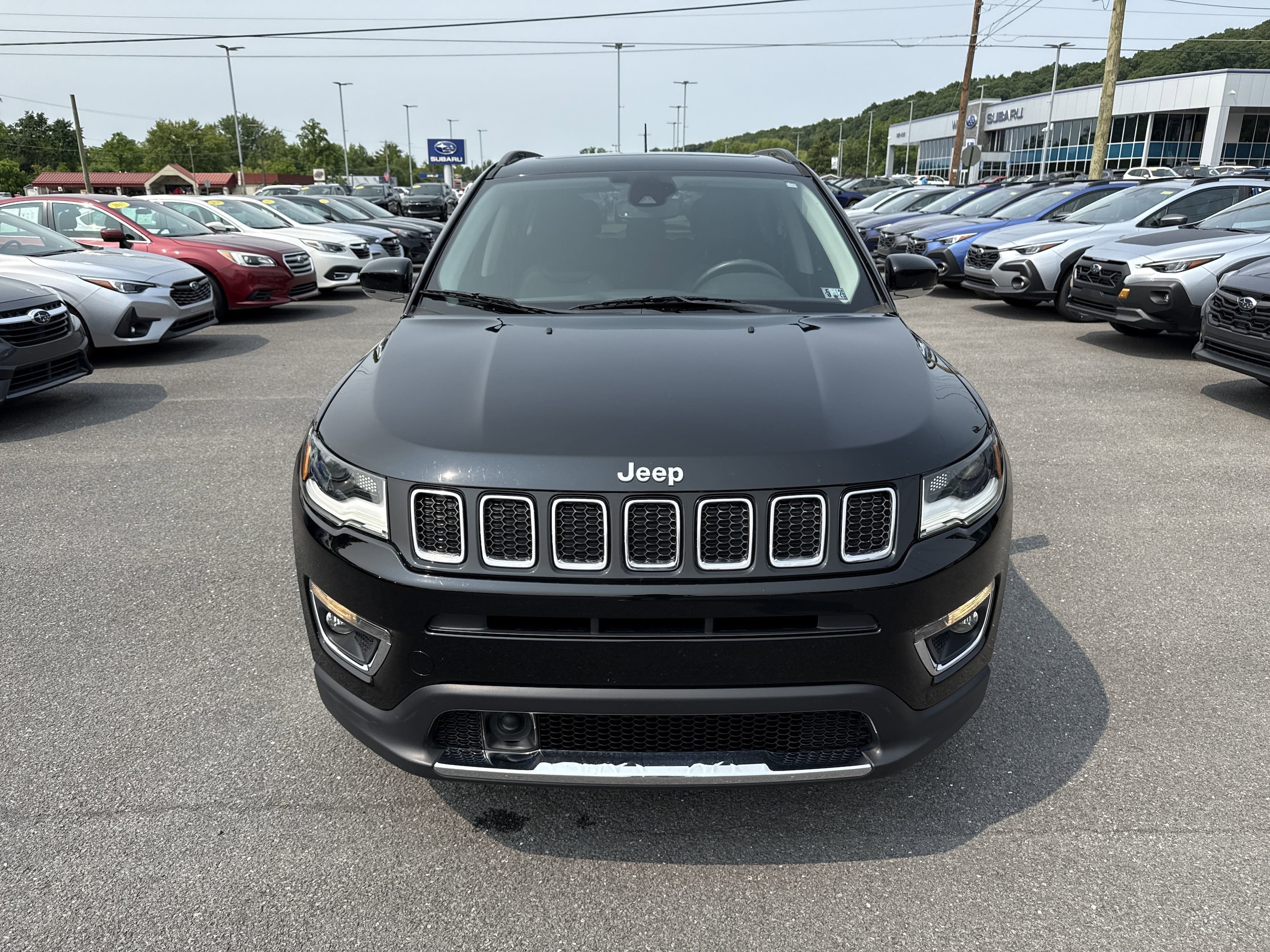 Used 2018 Jeep Compass Limited with VIN 3C4NJDCBXJT483718 for sale in Northumberland, PA