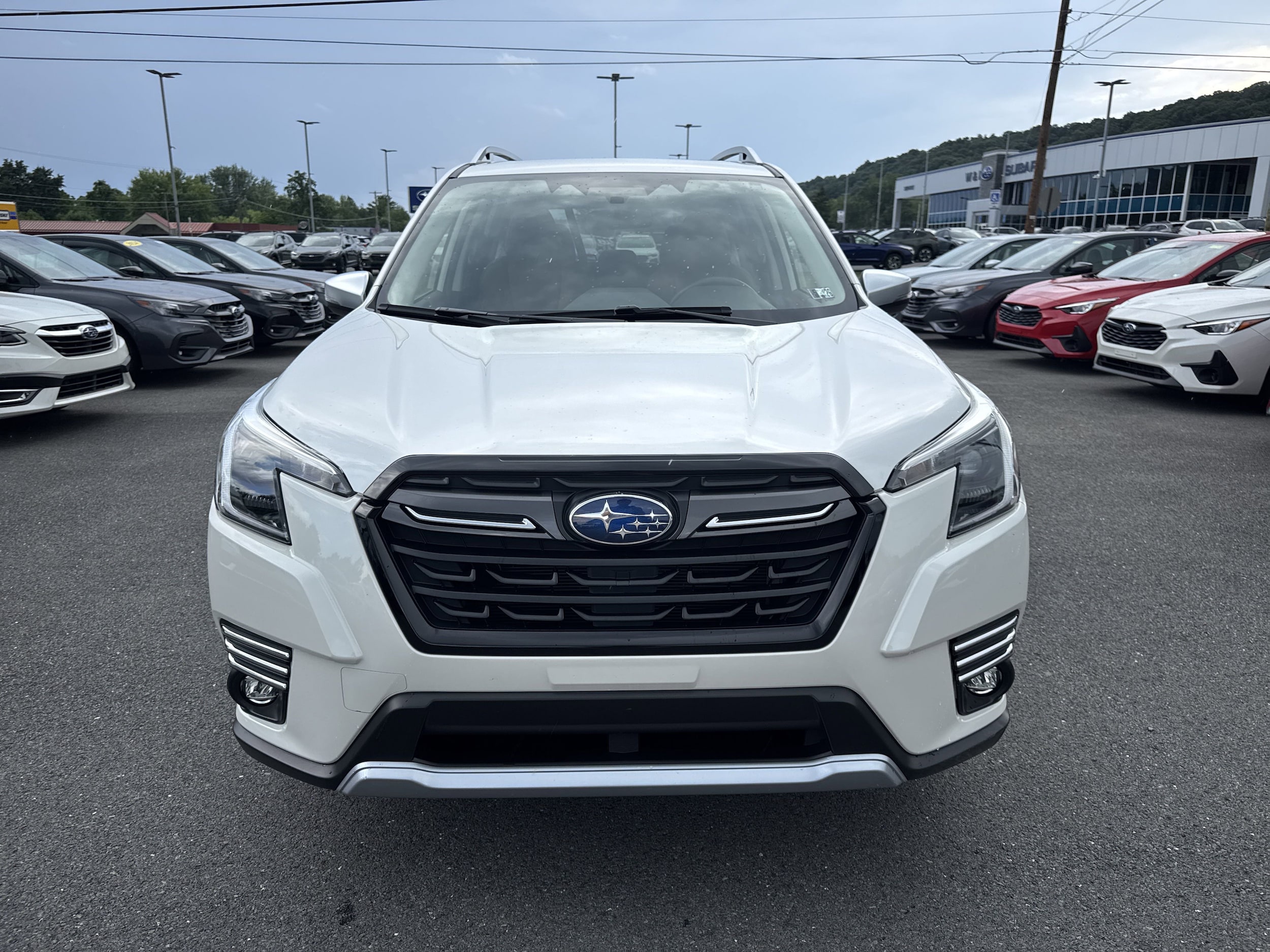 Certified 2022 Subaru Forester Touring with VIN JF2SKARC3NH472421 for sale in Northumberland, PA