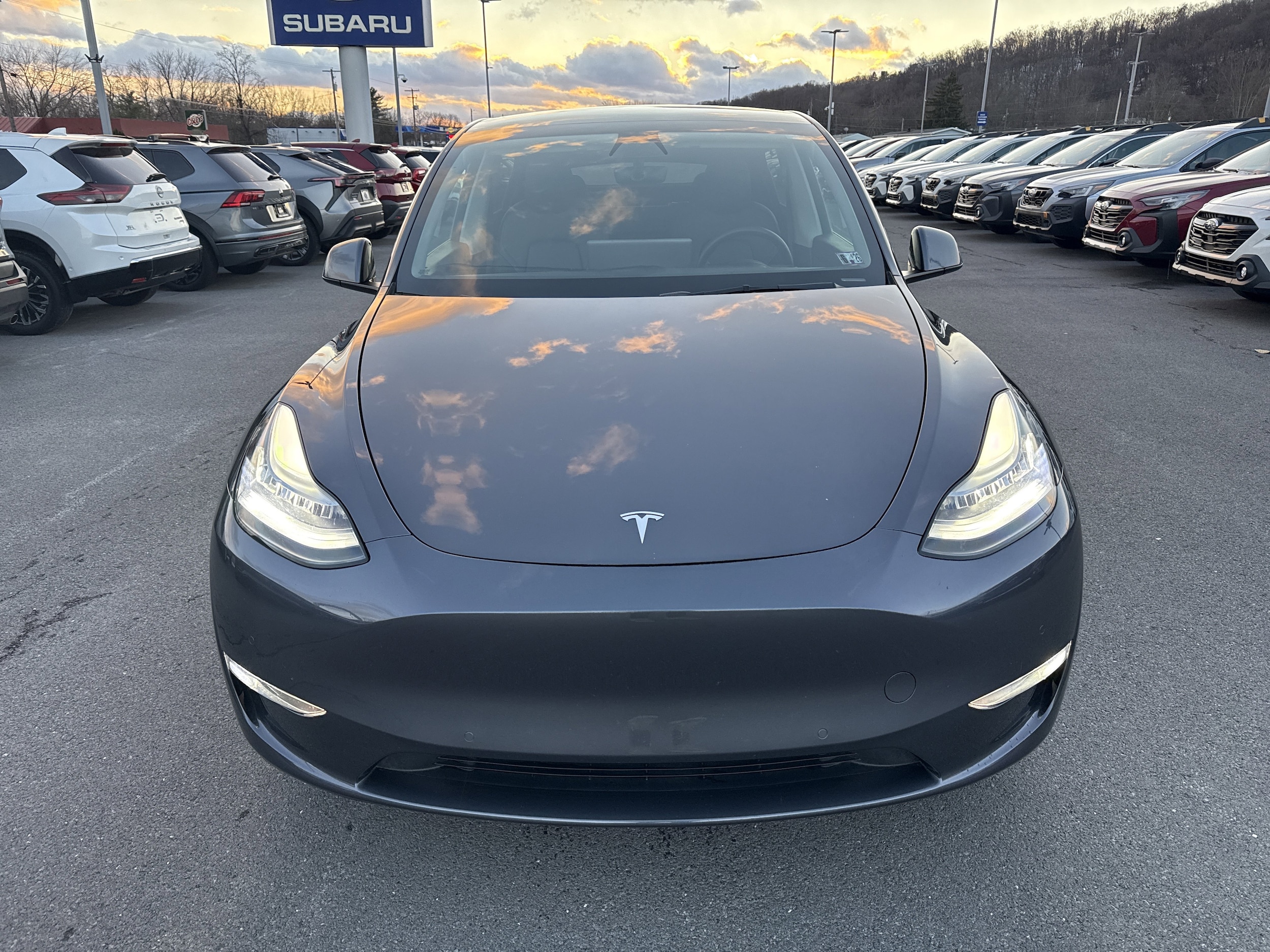 Used 2021 Tesla Model Y Long Range with VIN 5YJYGDEE1MF091068 for sale in Northfield, Minnesota
