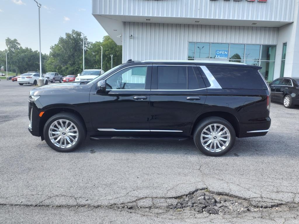 Used 2023 Cadillac Escalade Premium Luxury with VIN 1GYS4BKL5PR308023 for sale in Carbondale, IL