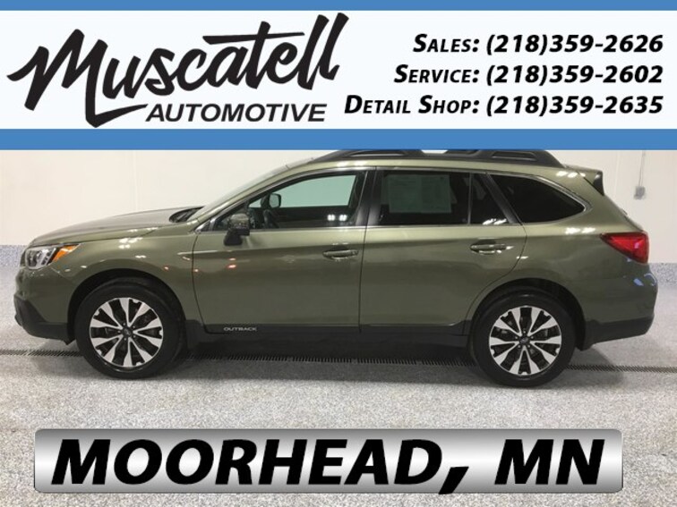 Used 2016 Subaru Outback Suv 2 5i Limited Wilderness Green