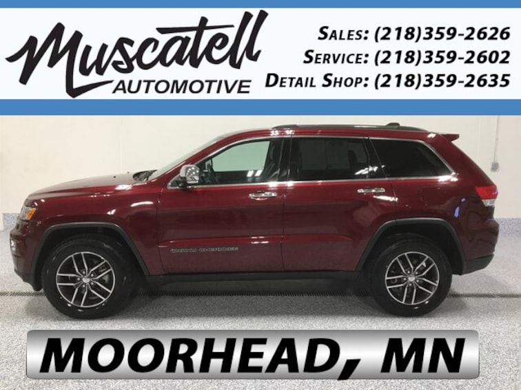 Used 2017 Jeep Grand Cherokee Limited Velvet Red Pearlcoat For