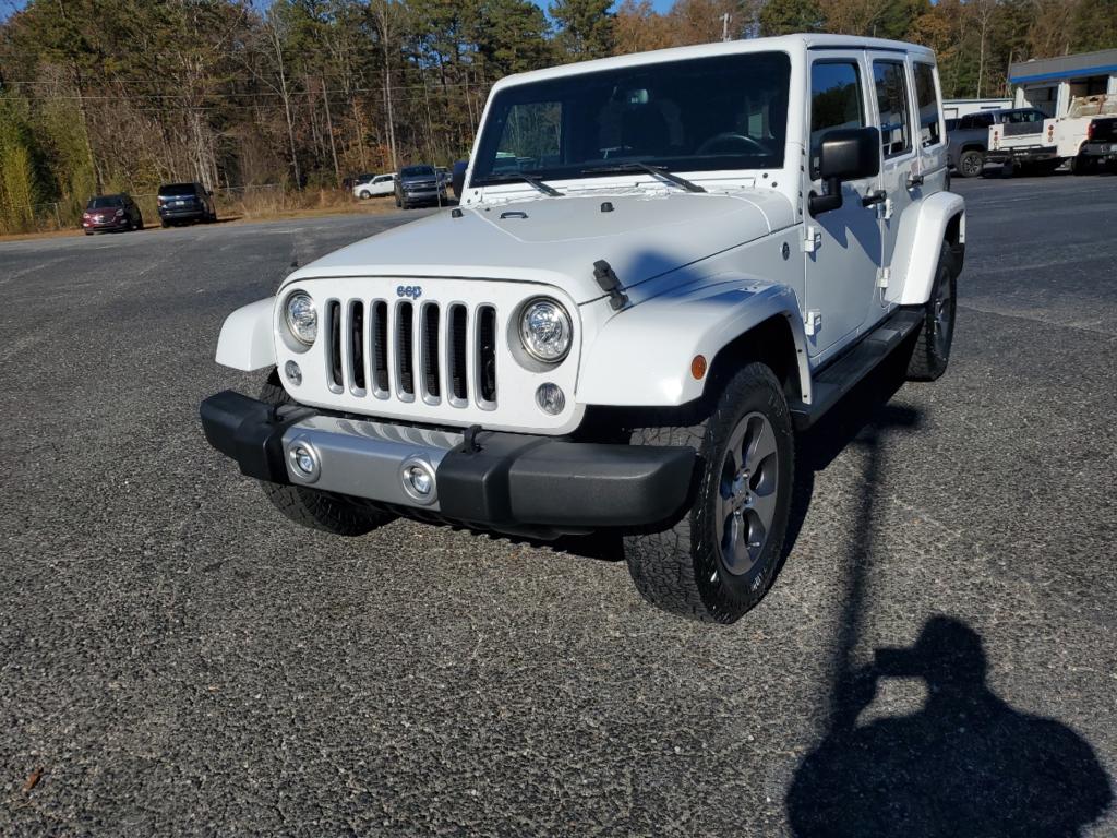 Used 2017 Jeep Wrangler Unlimited Sahara with VIN 1C4BJWEG3HL534053 for sale in Blairsville, GA