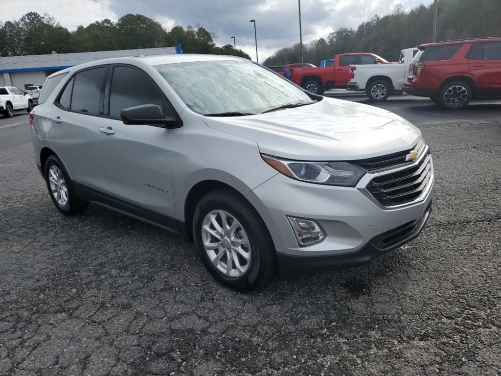 Used 2018 Chevrolet Equinox LS with VIN 3GNAXHEV1JS505100 for sale in Blairsville, GA