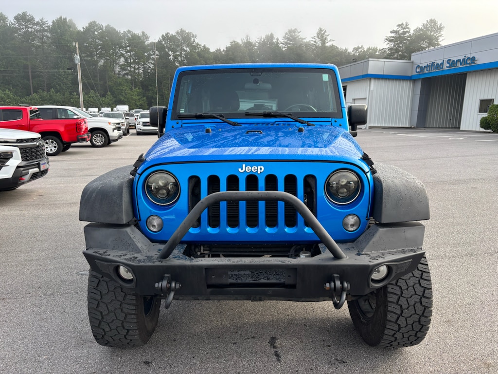 Used 2016 Jeep Wrangler Unlimited Sport with VIN 1C4BJWDG5GL115069 for sale in Blairsville, GA