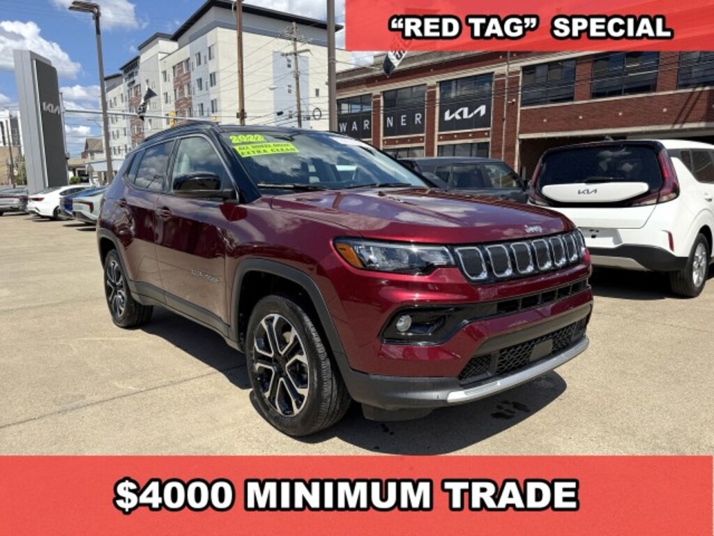 Used 2022 Jeep Compass Limited SUV
