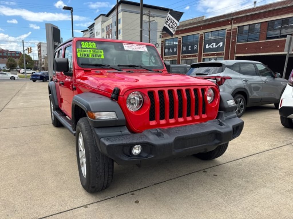 Used 2022 Jeep Wrangler Unlimited Sport SUV