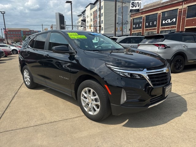 Used 2023 Chevrolet Equinox LT with VIN 3GNAXUEG9PL146060 for sale in Parkersburg, WV