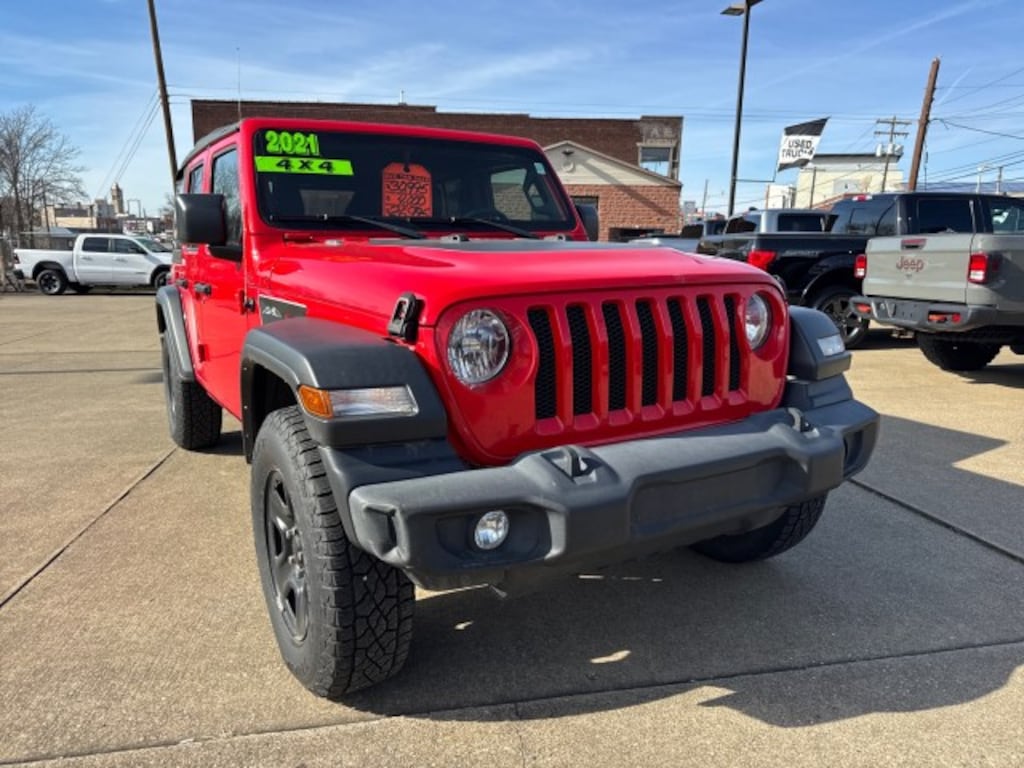 Used 2021 Jeep Wrangler Unlimited Sport SUV