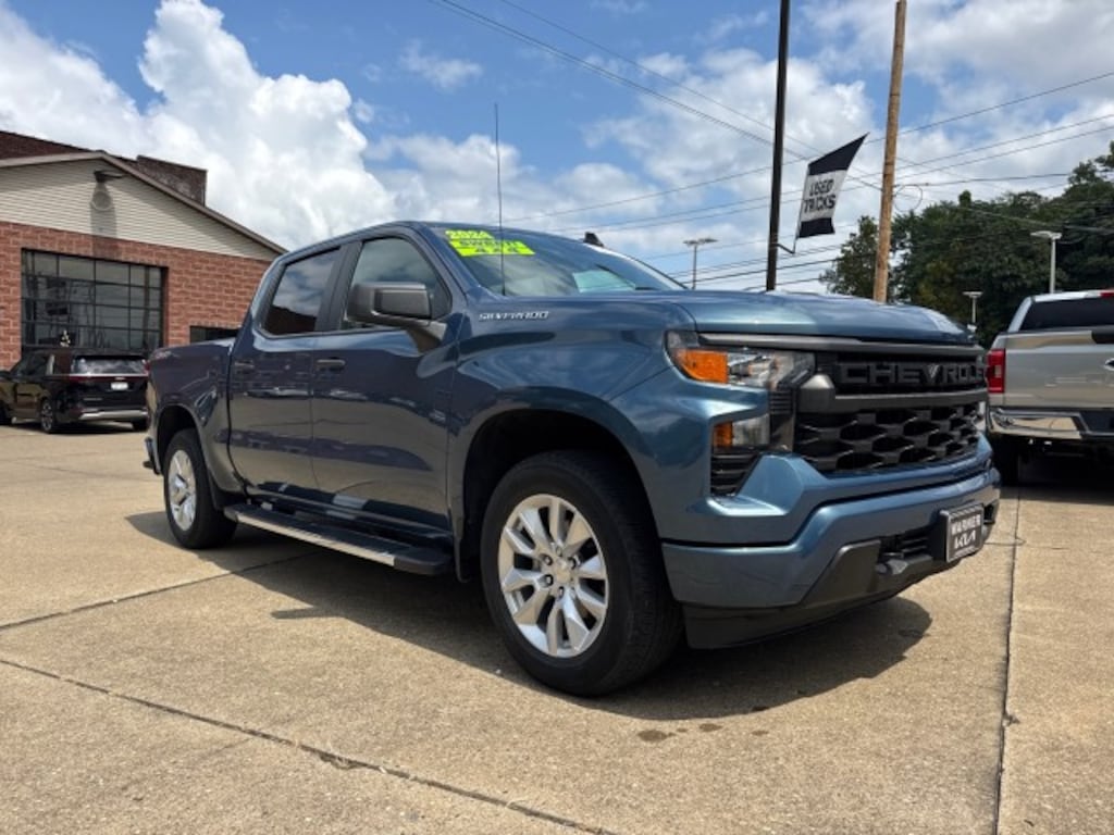 Used 2024 Chevrolet Silverado 1500 Custom Truck Crew Cab