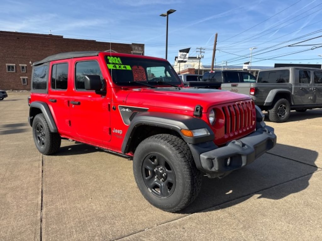 Used 2021 Jeep Wrangler Unlimited Sport SUV