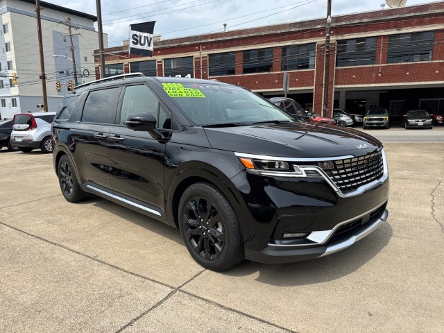 Certified 2022 Kia Carnival SX Prestige with VIN KNDNE5H39N6185821 for sale in Parkersburg, WV