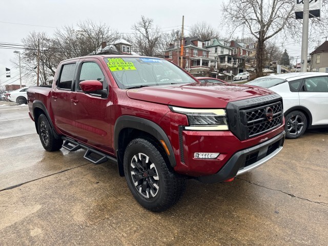 Used 2022 Nissan Frontier PRO-4X with VIN 1N6ED1EK5NN674789 for sale in Parkersburg, WV