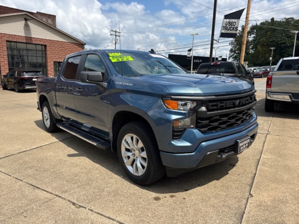 Used 2024 Chevrolet Silverado 1500 Custom Truck Crew Cab