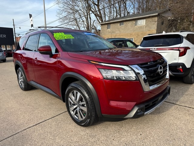 Used 2023 Nissan Pathfinder SL with VIN 5N1DR3CC4PC227436 for sale in Parkersburg, WV