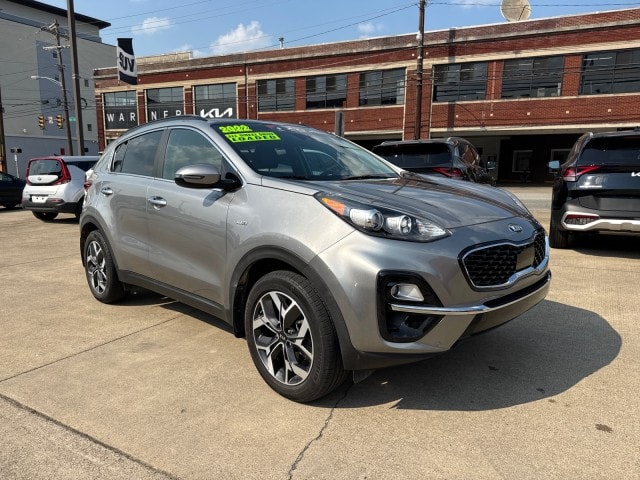 Certified 2022 Kia Sportage EX with VIN KNDPNCAC6N7015658 for sale in Parkersburg, WV