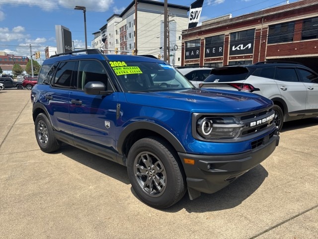Used 2024 Ford Bronco Sport Big Bend with VIN 3FMCR9B62RRE30310 for sale in Parkersburg, WV
