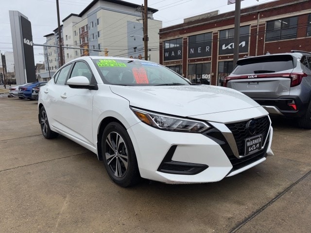 Used 2023 Nissan Sentra SV with VIN 3N1AB8CV5PY221827 for sale in Parkersburg, WV